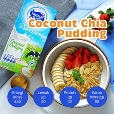 Resep Coconut Chia Pudding